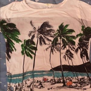 Tropical t shirt XS